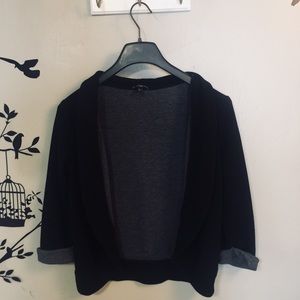 Express Black Knit Blazer